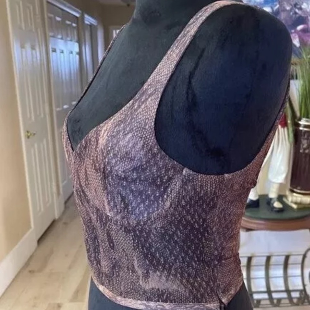 Versace Python Print Tank - Small - image 5